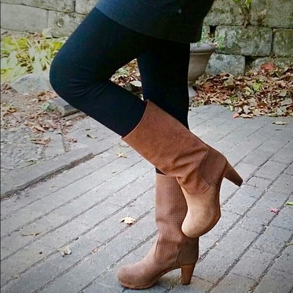 Anthropologie Sanita Boots ‘Lola Mae’ camel suede - Picture 3 of 7
